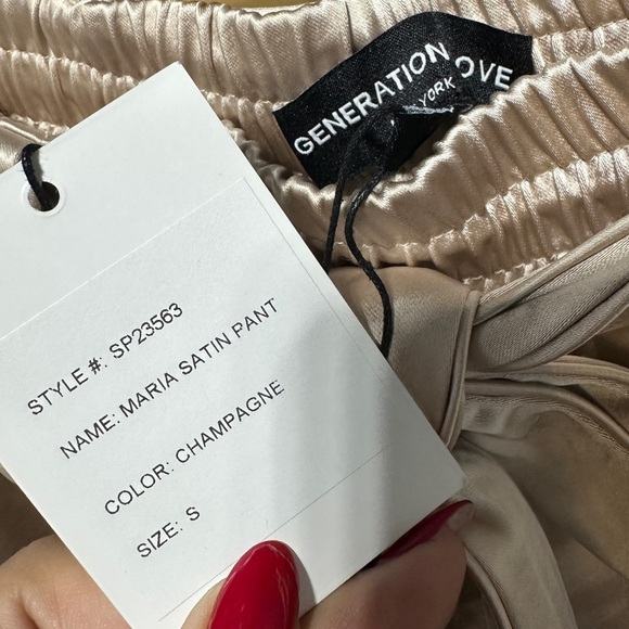 GENERATION LOVE | MARIA SATIN PANT - Picture 4 of 4